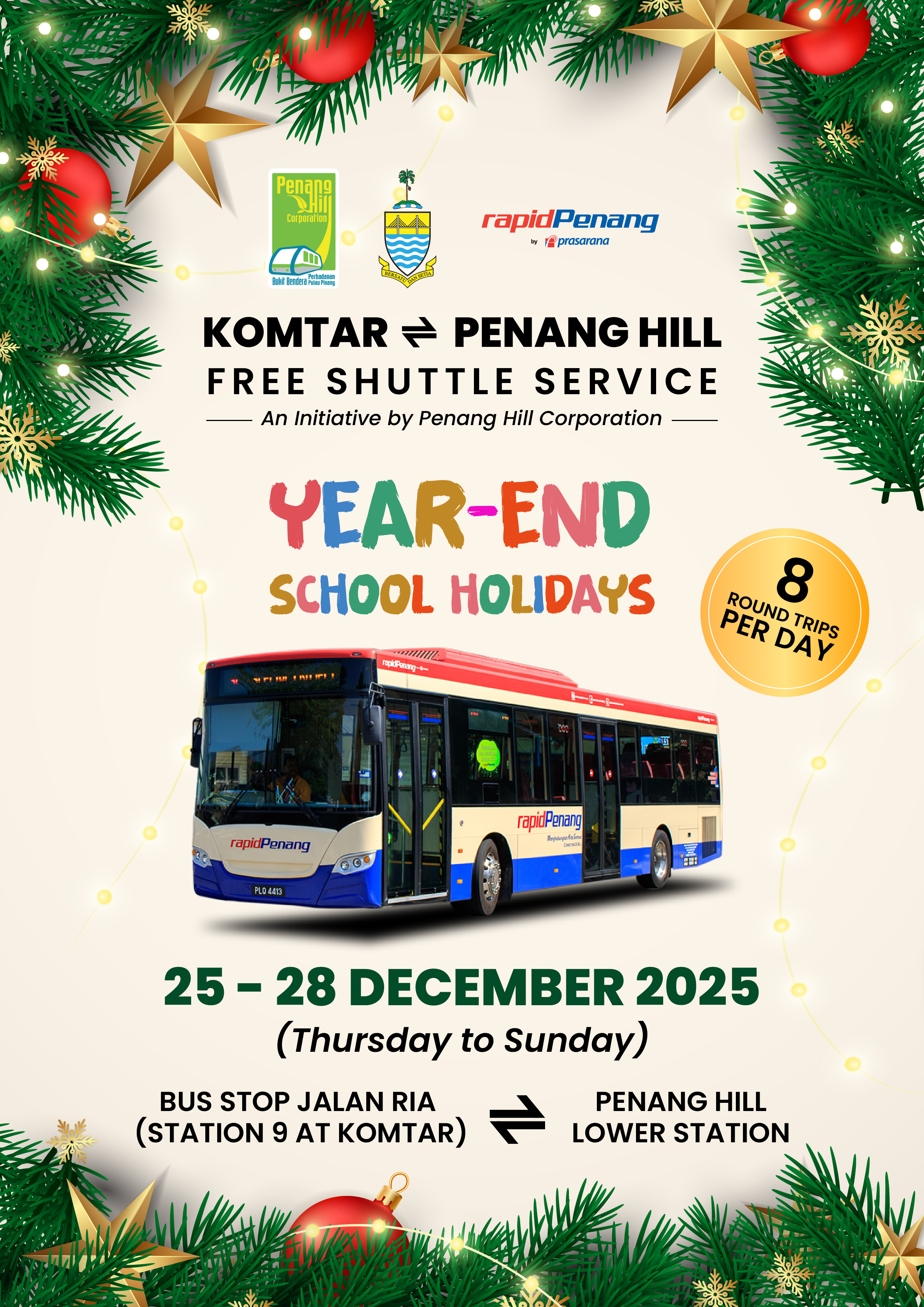 Penang Hill Free Shuttle