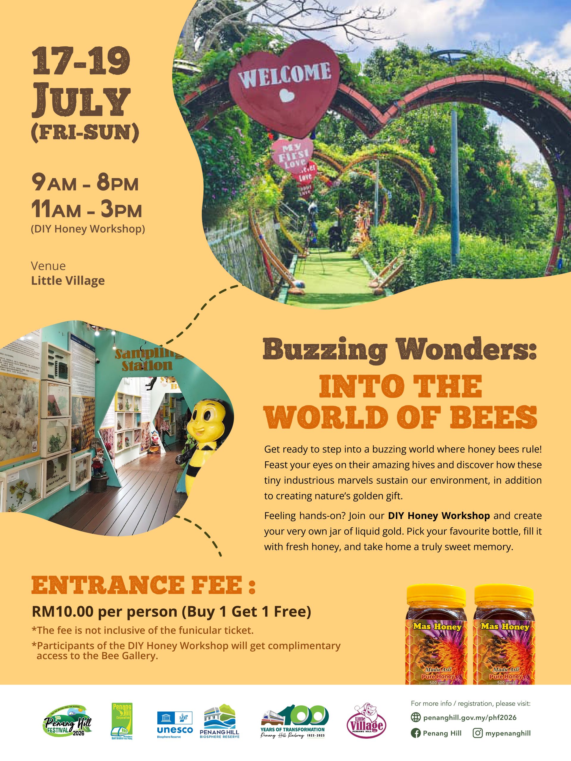 Buzzing Wonders: Into the World of Bees – Penang Hill Festival