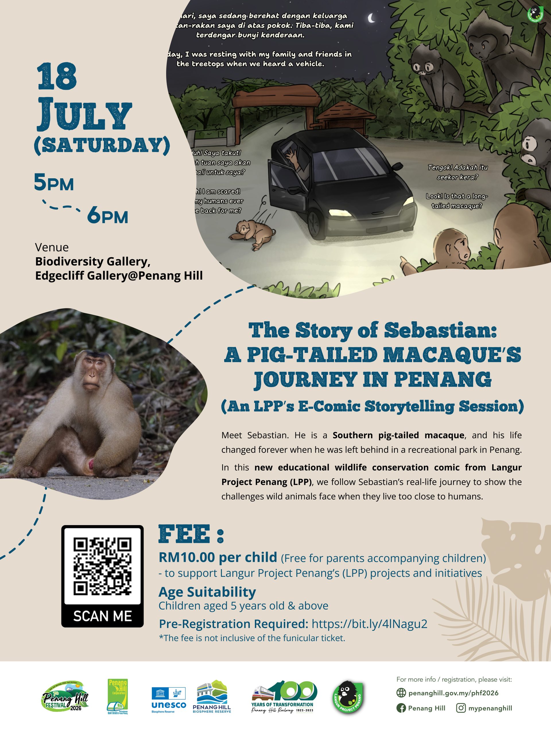 The Story of Sebastian: A Pig-Tailed Macaque’s Journey in Penang ...